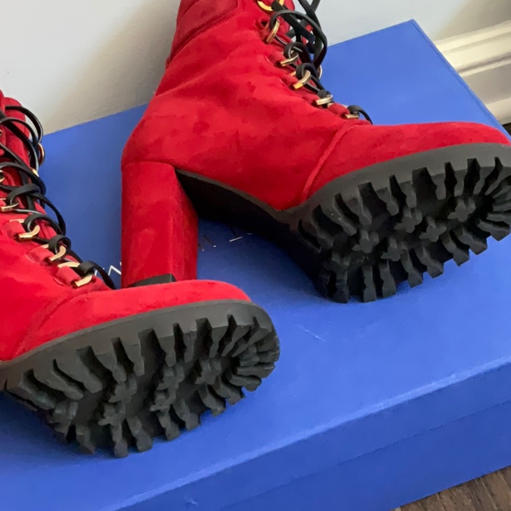 Stuart weitzman combat boot - Picture 2 of 5